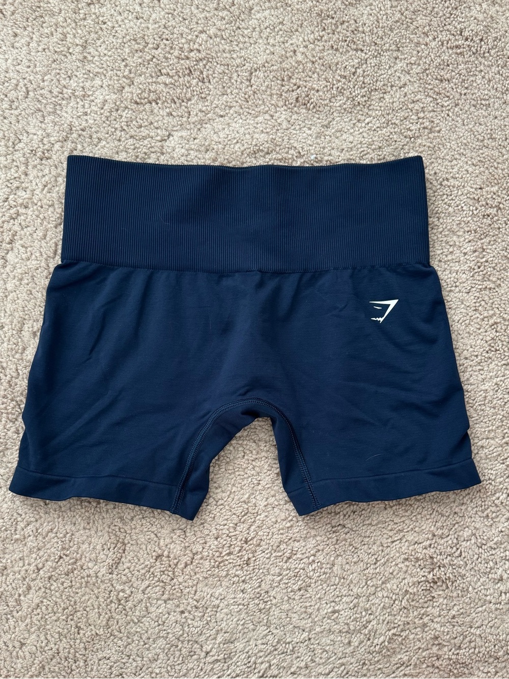 Gymshark Navy Blue Vital Seamless Shorts